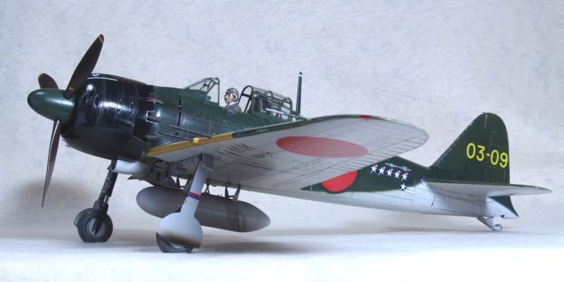 ハセガワ1/32 零式艦上戦闘機52型丙（新金型） 製作記