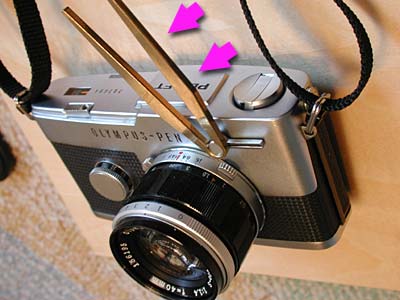 オリンパス：PEN-FTの分解