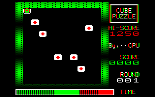 PC-6001 - ベーマガ別冊PC-6001・PC-6601プログラム大全集より「CUBE