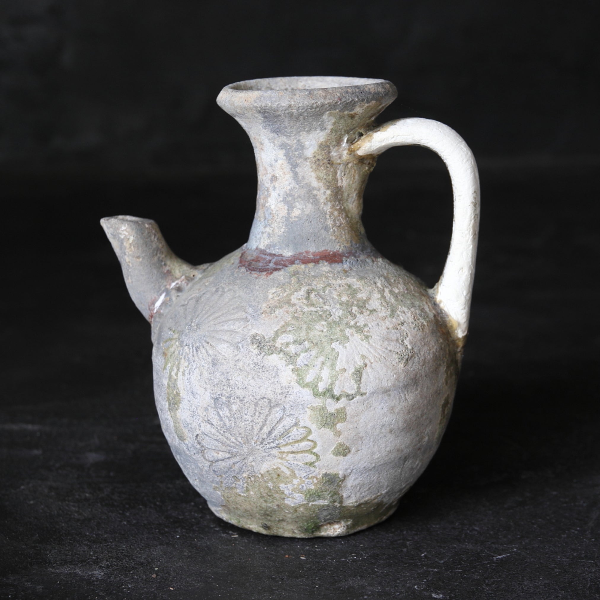 瀬戸焼 古瀬戸焼 瀬戸焼 古瀬戸壷 花入 V 9381 Yahoo!オークション -