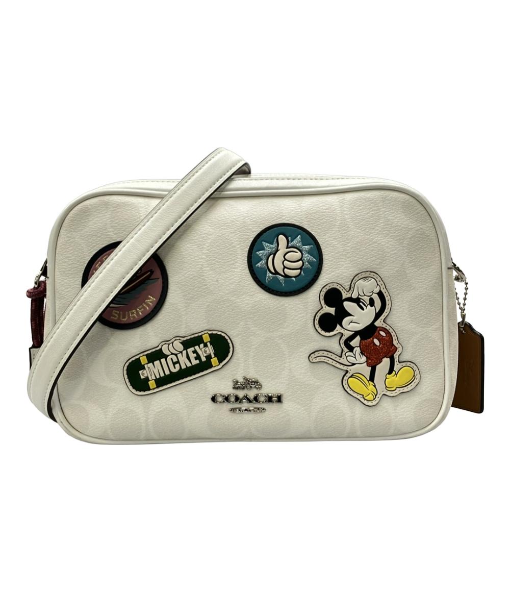 COACH Disney ショルダーバッグ 斜め掛け シグネチャー 3708