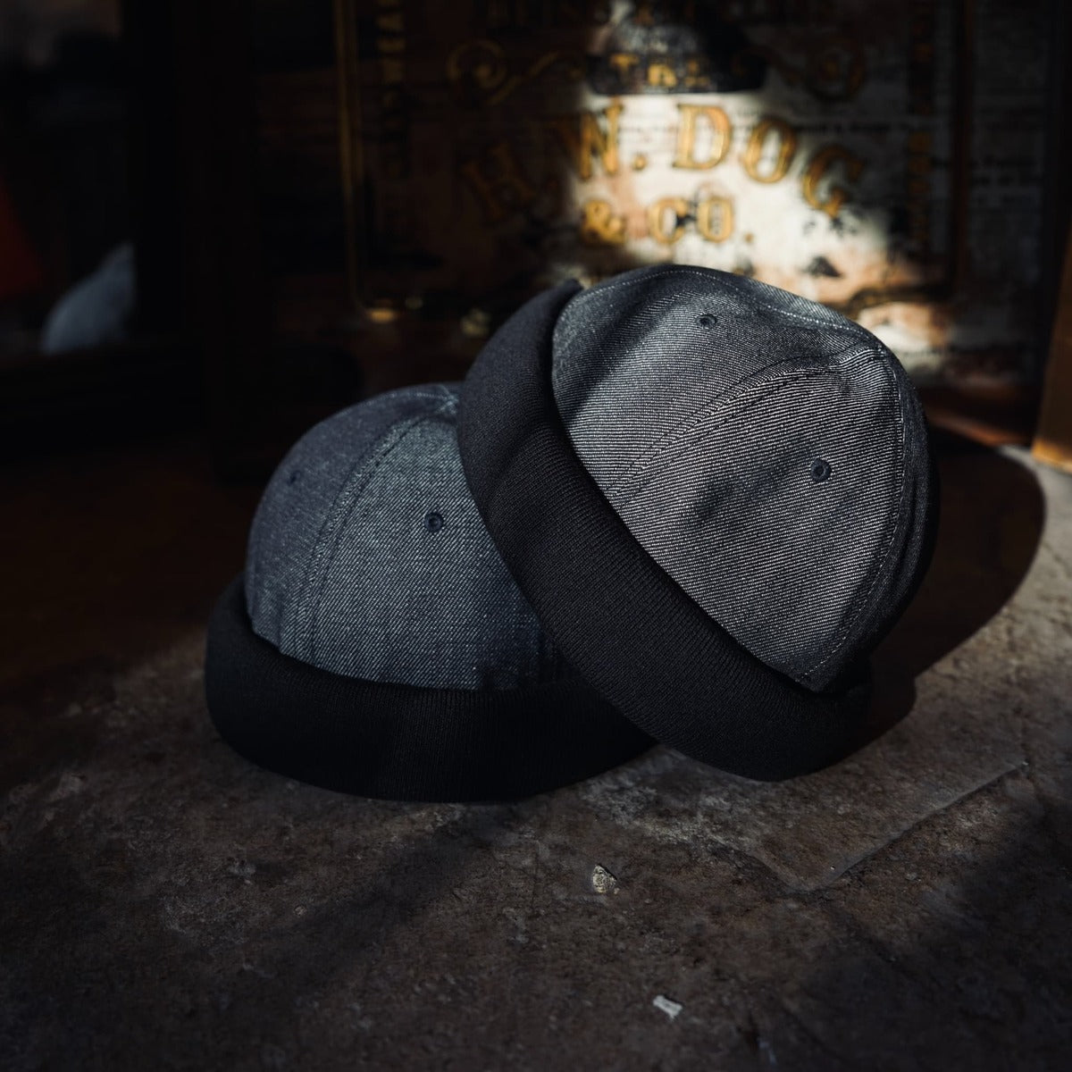 RIGID DENIM ROLL CAP] – THE H.W.DOG&CO.