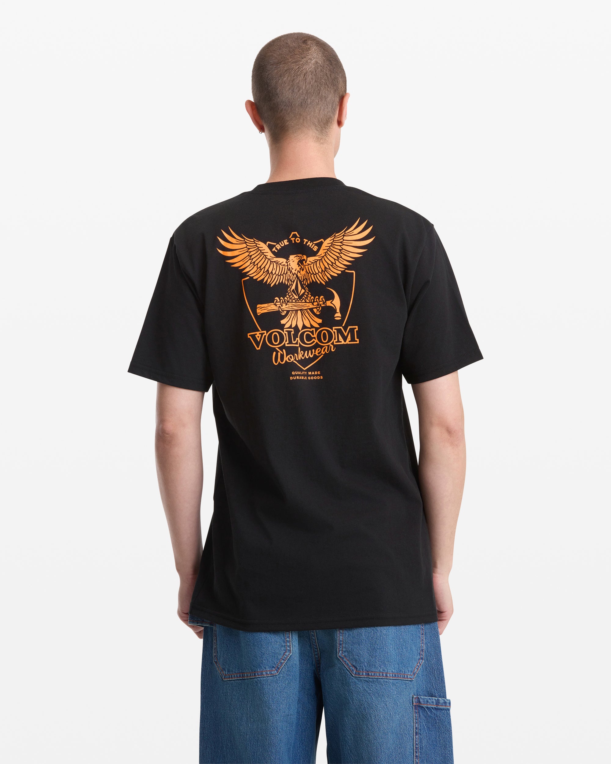 Men's Hammered Split Short Sleeve Tee - Volcom