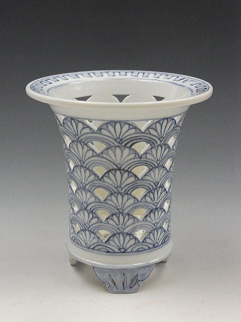 個展出品作品その1 富貴蘭鉢