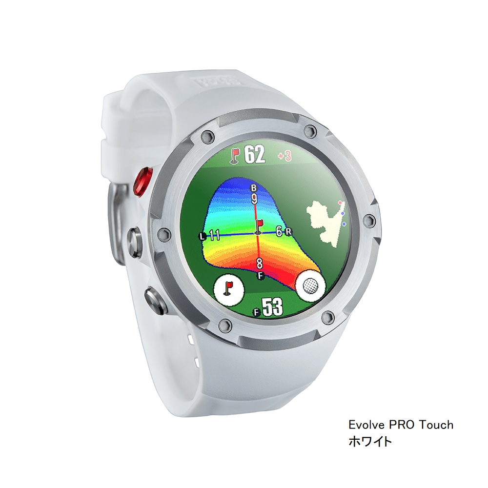 テクタイト ショットナビ Evolve PRO Touch ホワイト｜うさマート