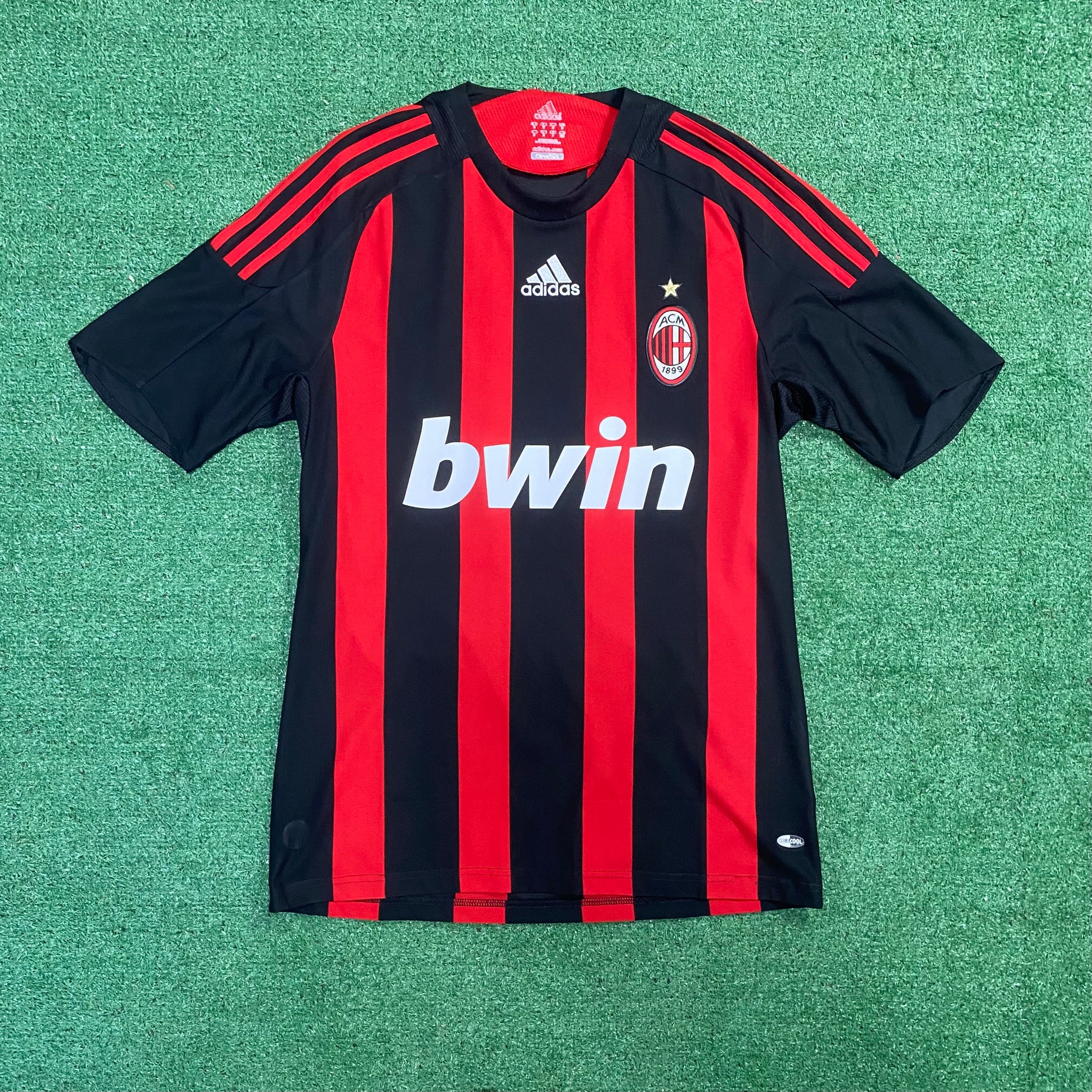 Adidas AC Milan #7 Pato 2008/09 Home Soccer Jersey (M) – 2D Soccer