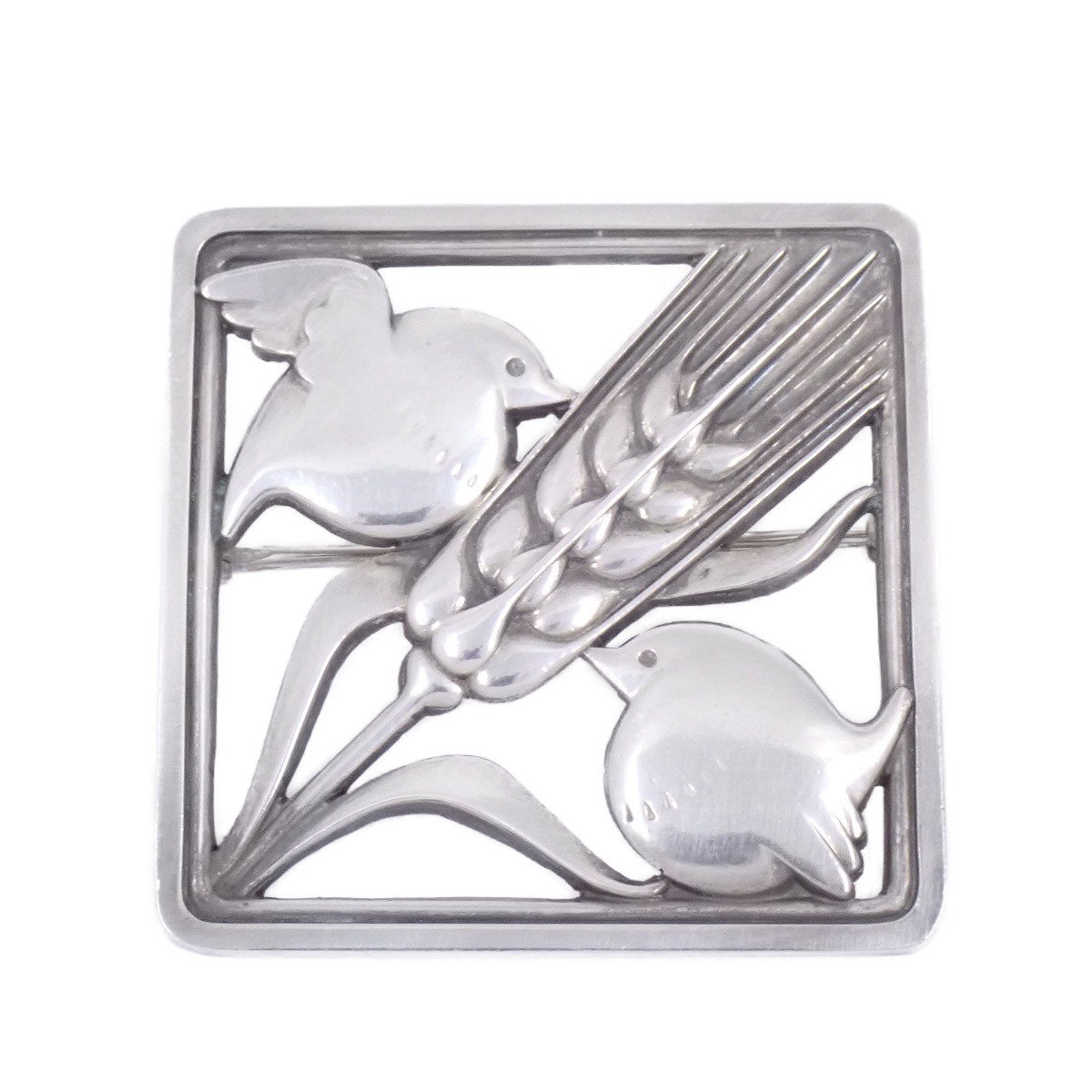 楽天市場】ジョージジェンセン ブローチ 中古（ジュエリー