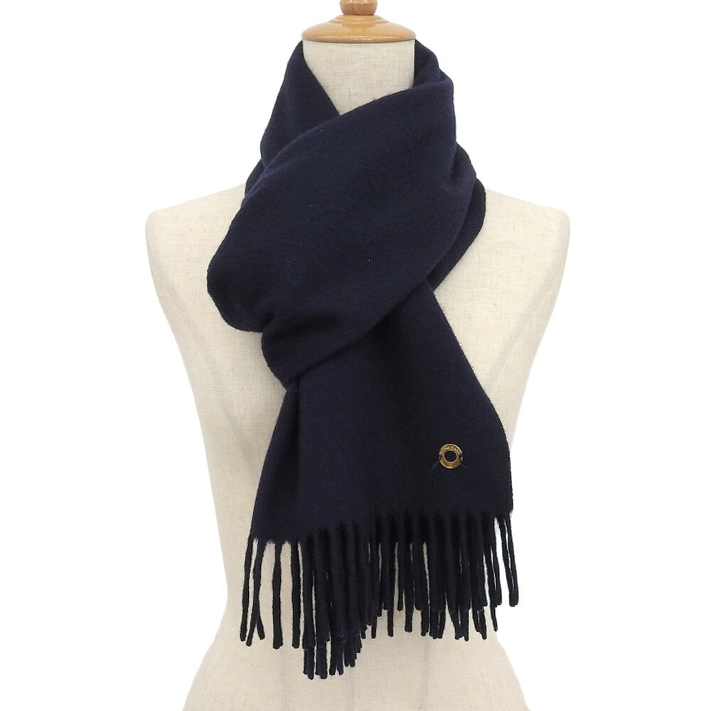 ロロピアーナLoro Pianaカシミヤ100%ペイズリー総柄フリンジストール