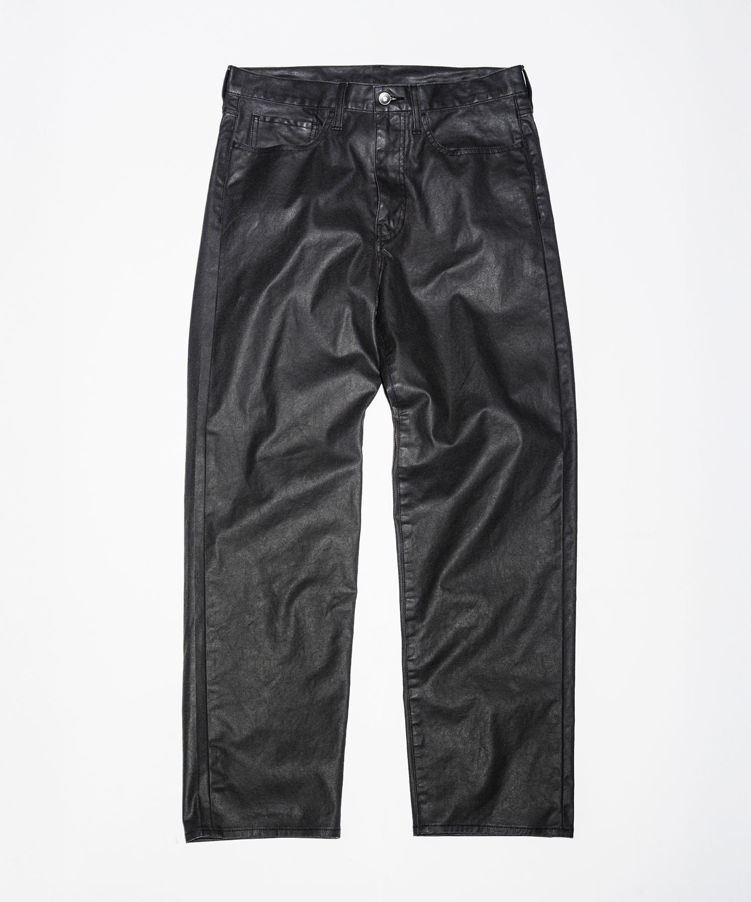 楽天市場】コーティングデニム ブラックの通販