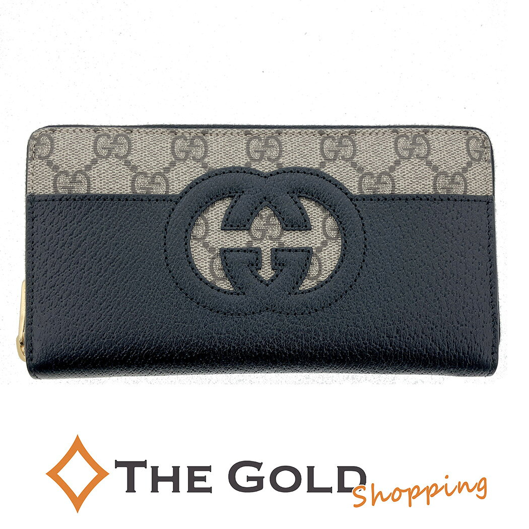 楽天市場】グッチ インターロッキングg ラウンドファスナー 長財布の通販