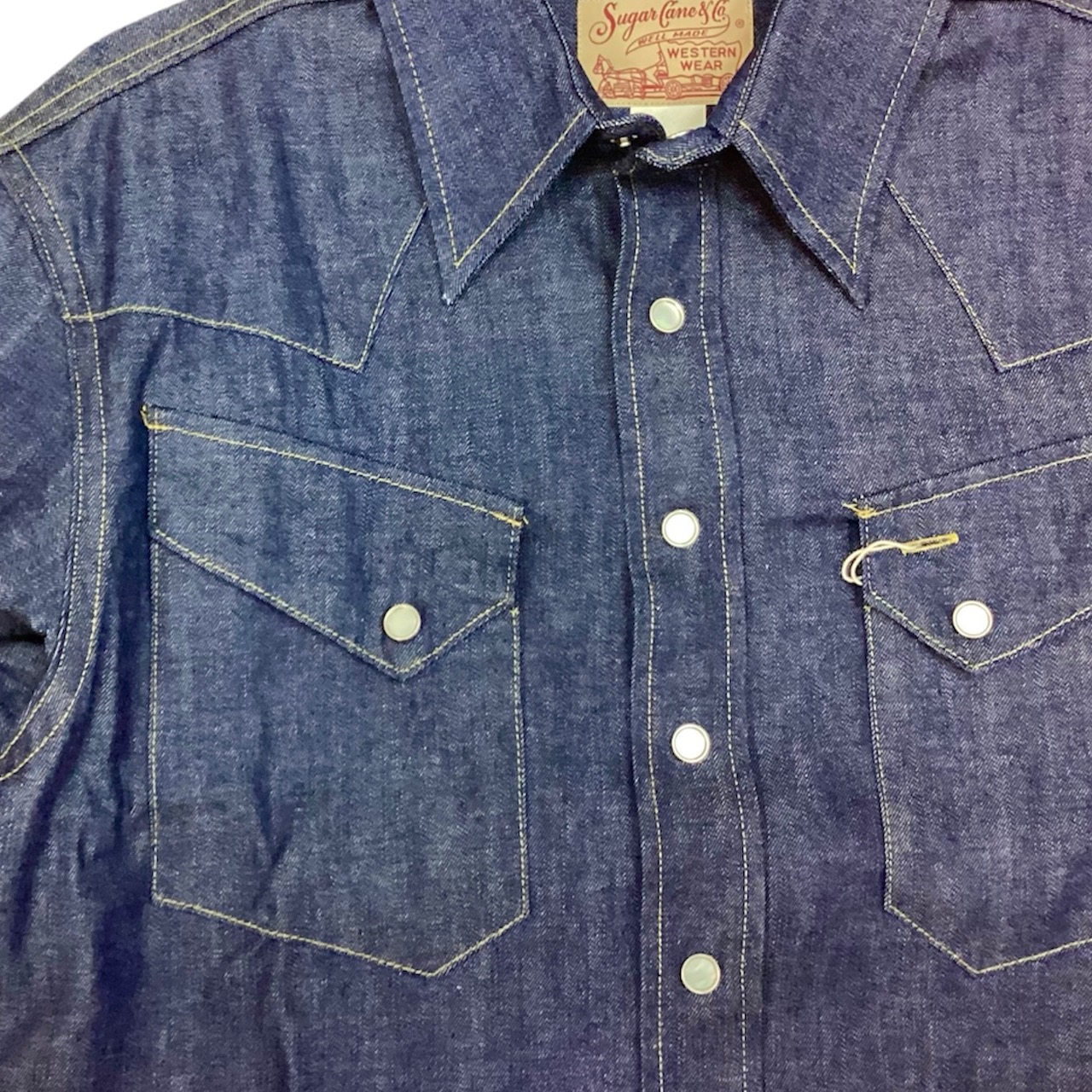 楽天市場】送料無料 SUGAR CANE【シュガー ケーン】BLUE DENIM WESTERN