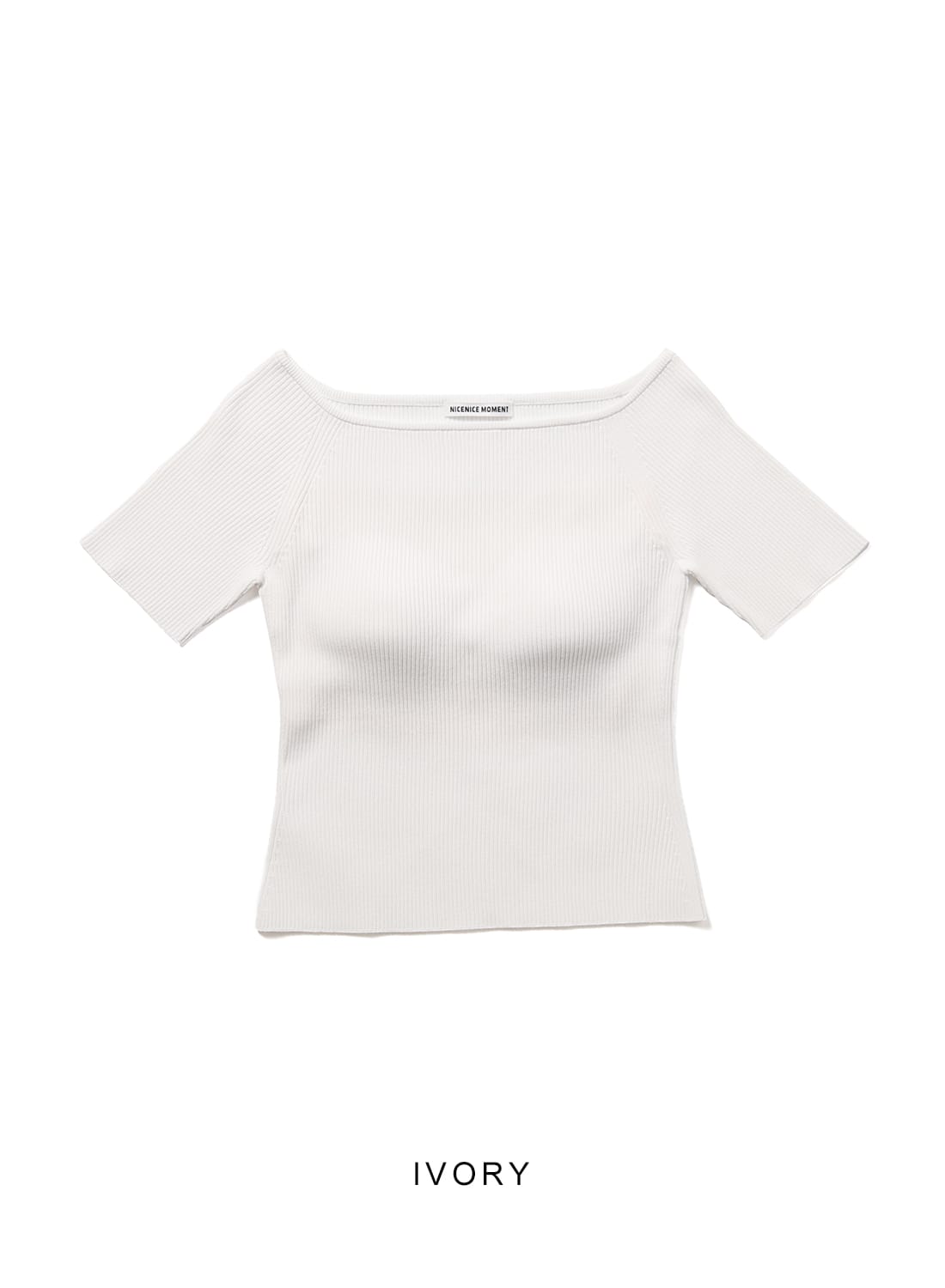 nicenicemoment/ナイスナイスモーメント オフショル、白 楽天市場