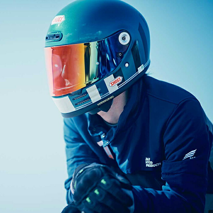 楽天市場】EXTRA SHIELD SHOEI ヘルメット用 ミラーシールド CPB-1V