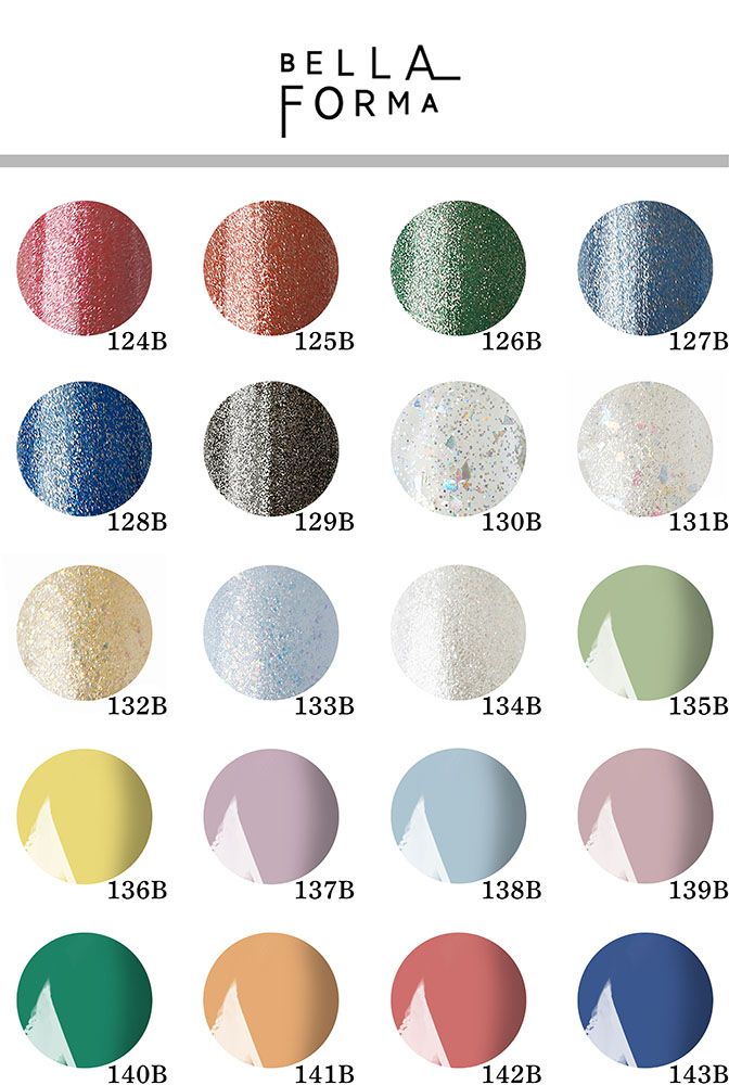 楽天市場】ベラフォーマ Bellaforma カラージェル 全297色 （7） 3mL
