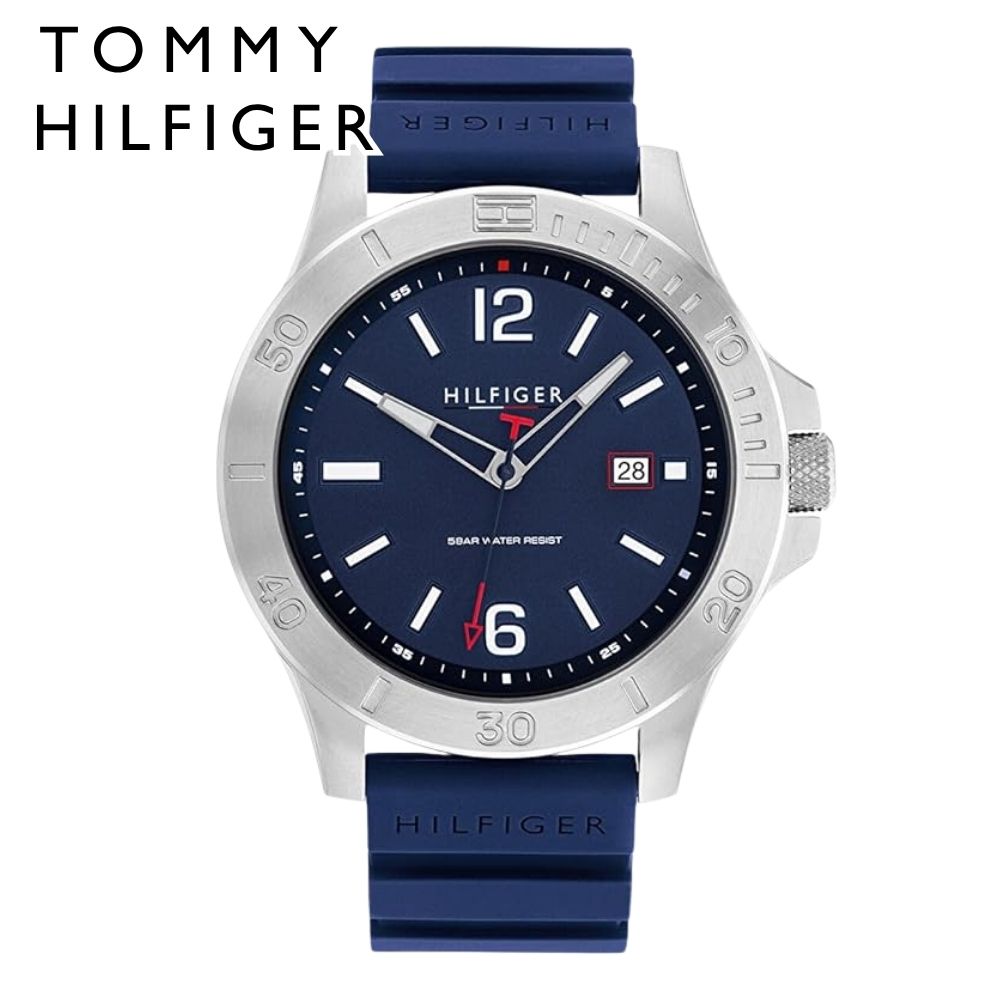 楽天市場】トミーヒルフィガー 腕時計 メンズ シンプル ネイビー