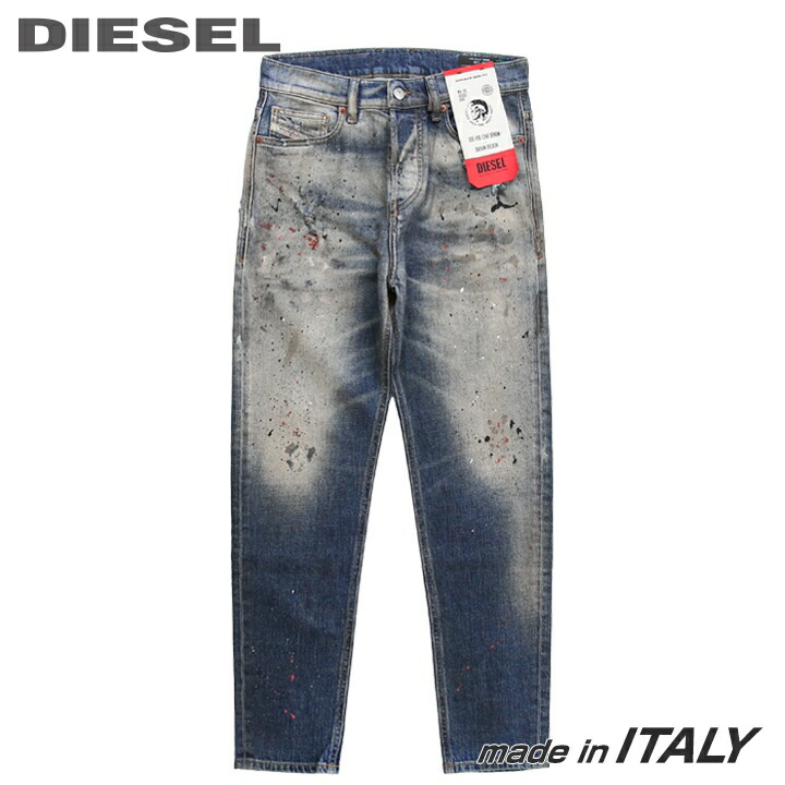 楽天市場】□DIESEL ディーゼル メンズ□ペイント汚しクラッシュ加工