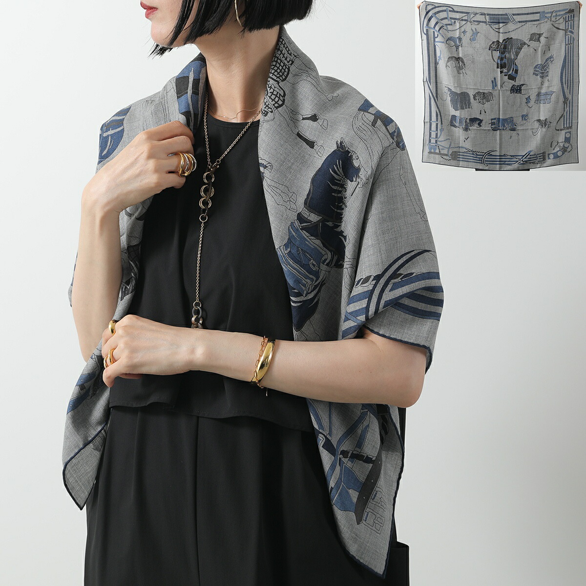 楽天市場】HERMES エルメス スカーフ CARRE カレH 100×100 102730T