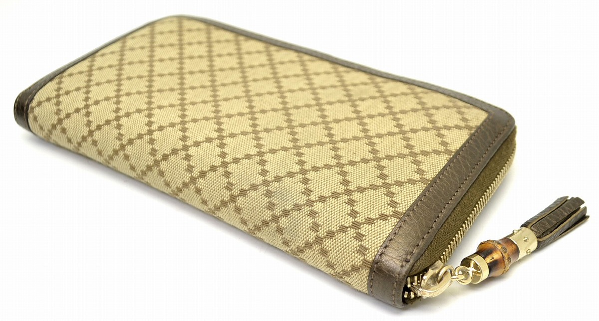 楽天市場】【財布】GUCCI グッチ ディアマンテ キャンバス ラウンド