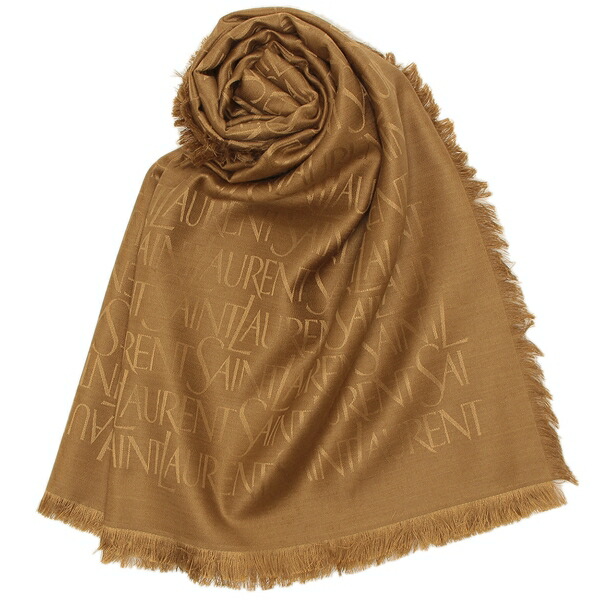 楽天市場】サンローランパリ スカーフ バンダナ ショール カーキ