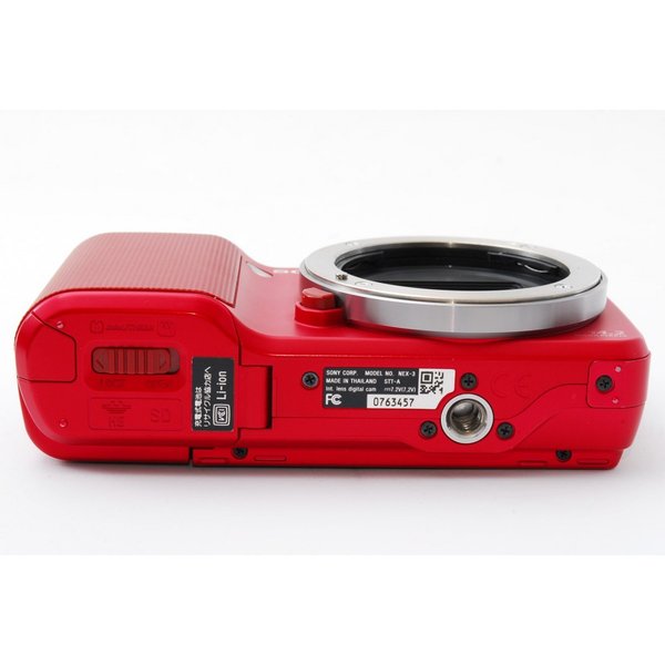 楽天市場】【中古】ソニー SONY NEX-3 レンズキット レッド 美品