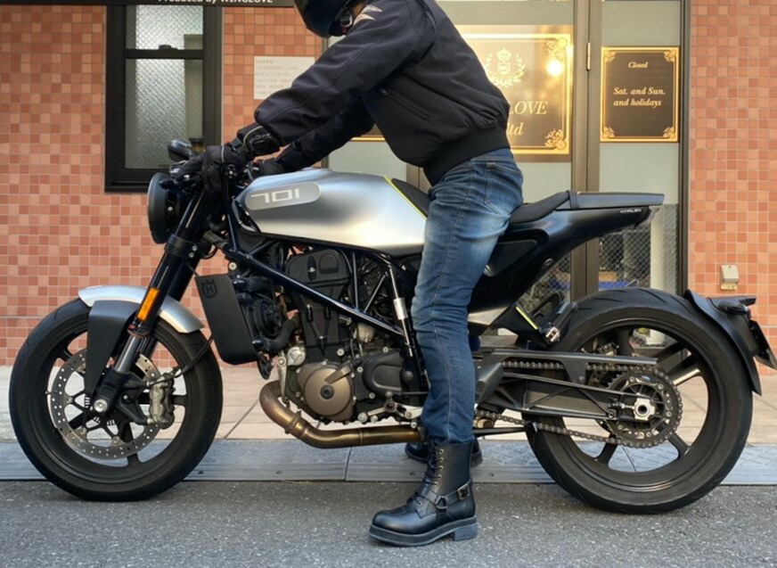 楽天市場】公式 ワイルドウィング 厚底 ファルコン 本革 バイクブーツ