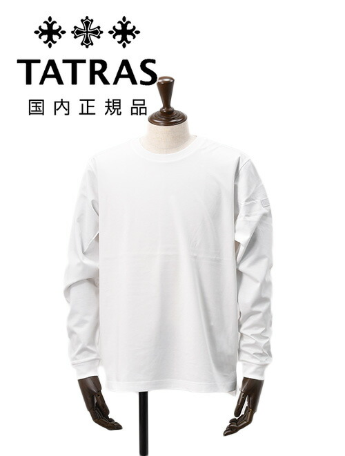 楽天市場】タトラス TATRAS 長袖Tシャツ メンズ クルーネック