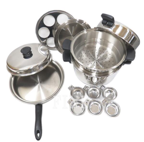 楽天市場】【中古】アムウェイ クィーン 大フライパン & 6Lシチュー