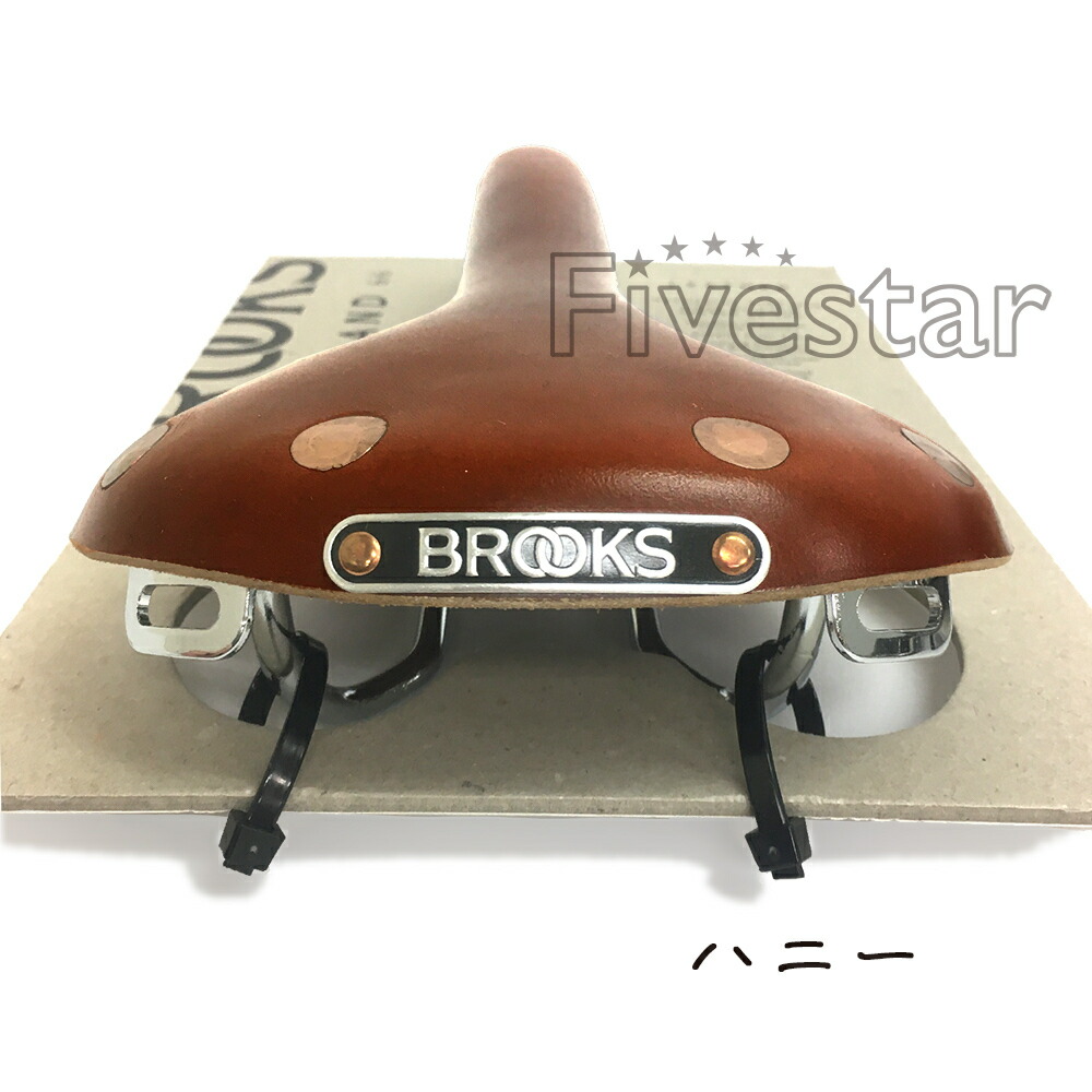 未使用】BROOKS レザーサドル SWIFT chrome honey 楽天市場】Brooks
