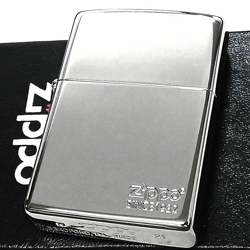 楽天市場】ZIPPO ライター 超鏡面 プラチナコーティング 銀 ジッポロゴ