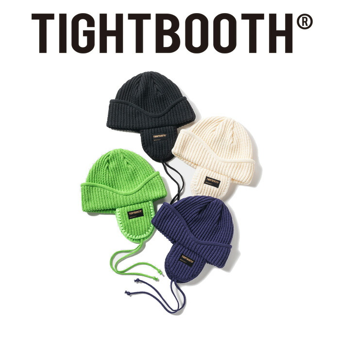 楽天市場】TIGHTBOOTH (タイトブース) FLIGHT BEANIE 【ビーニー 帽子