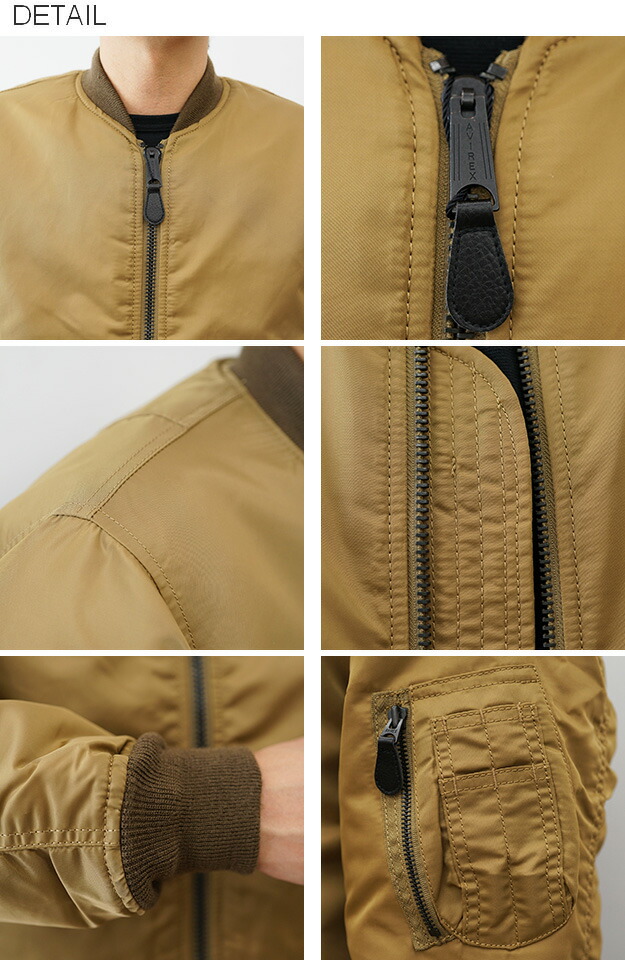 楽天市場】AVIREX（アヴィレックス） MA-1 COMMERCIAL LOGO フライト