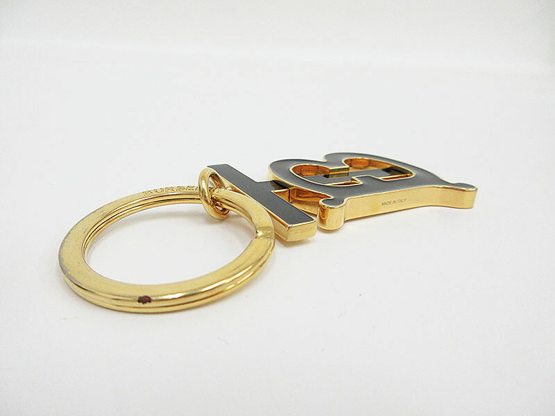 楽天市場】BURBERRY(バーバリー) キーホルダー/キーリング チャーム 黒