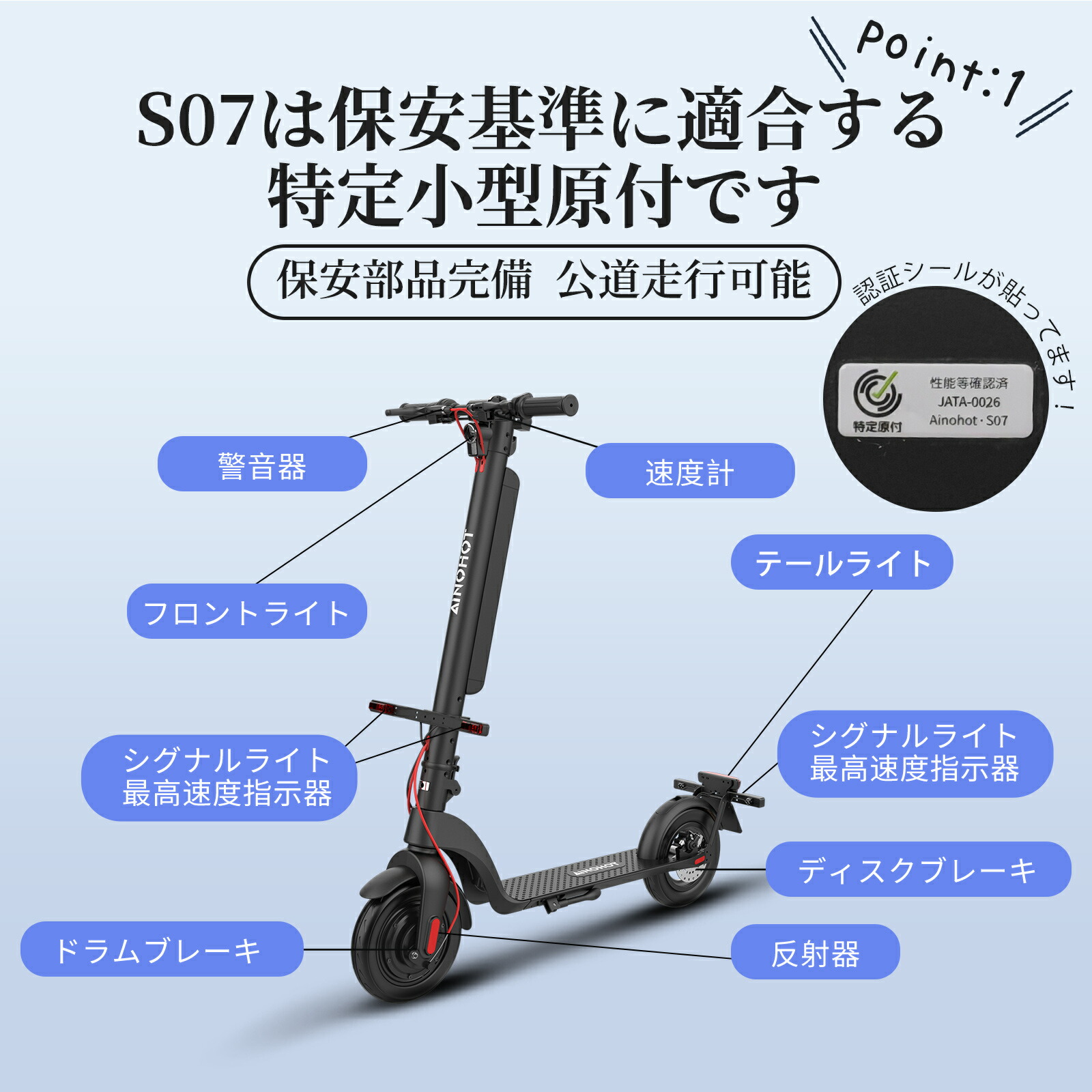 楽天市場】【マラソン限定☆15％OFF×3倍ポイント】特定小型原付電動