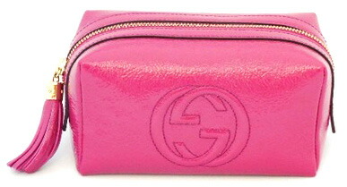 楽天市場】GUCCIグッチ 化粧ポーチ小物入れエンスインターロッキングGG
