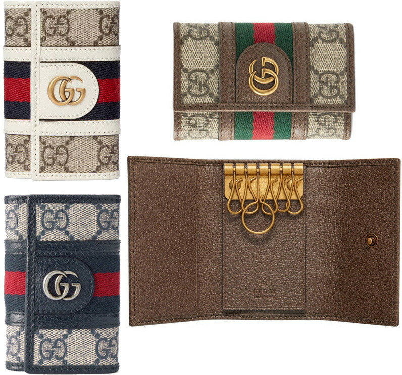 楽天市場】GUCCI グッチ メンズ レディース6連キーケース ダブルGロゴ