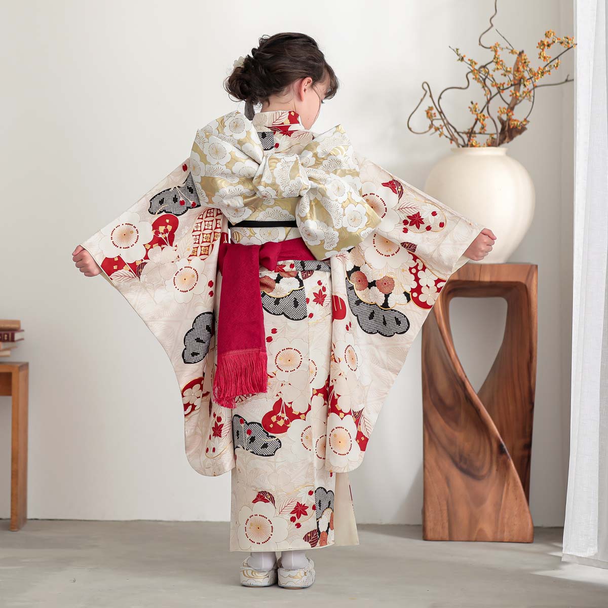 楽天市場】【レンタル】753 七五三 着物 7歳 フルセット 女の子