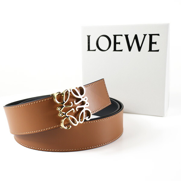 楽天市場】LOEWE ロエベ ベルト Reversible Anagram Belt E821238X12