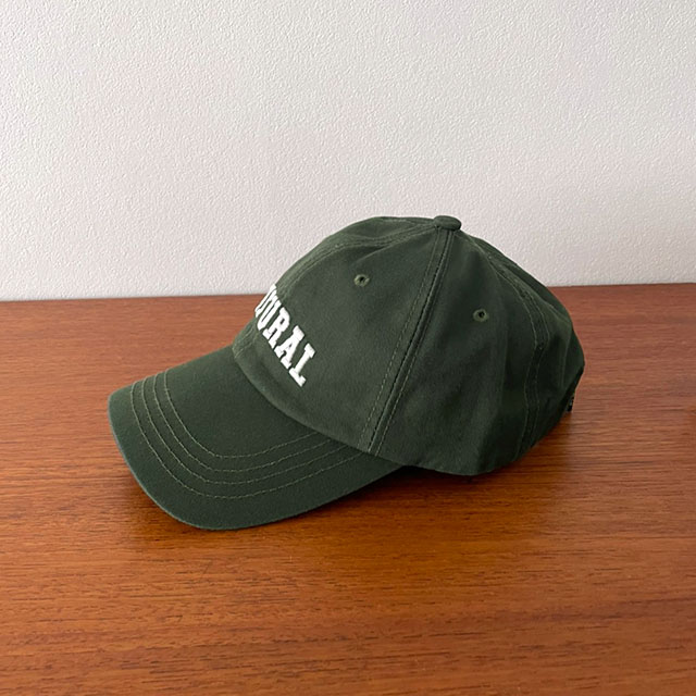 楽天市場】NATURALロゴ ベースボールキャップ ピーコックグリーン