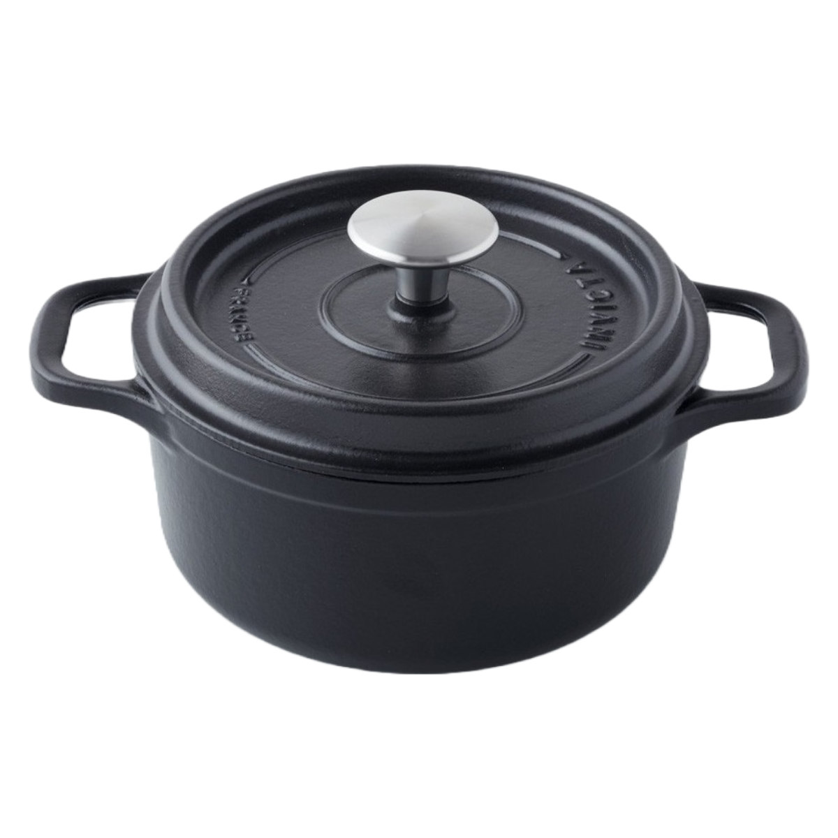 楽天市場】INVICTA キャセロール 22cm ラウンド IH対応 両手鍋