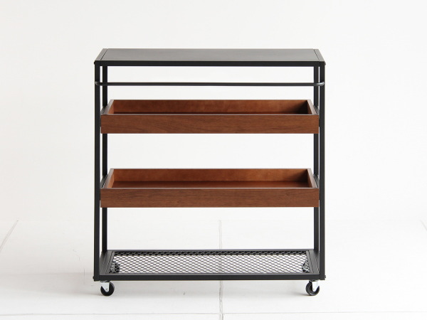 楽天市場】ワゴン アンセム キャスター付き アンセム 家具 4段 ワゴン