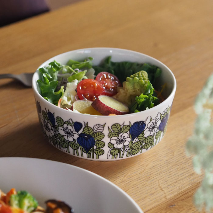 楽天市場】アラビア クロッカス ボウル 13cm グリーン / ARABIA Krokus