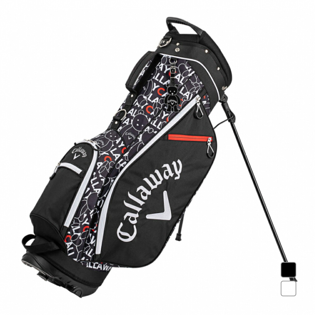 楽天市場】キャロウェイ レディース キャディバッグ Bear 9型 スタンド