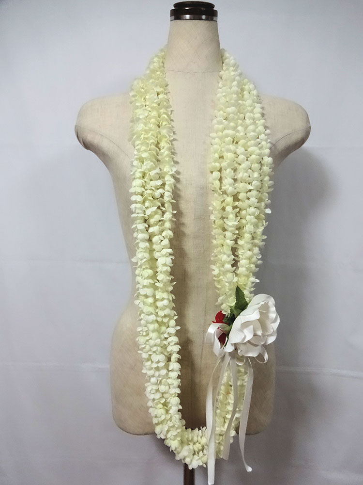 楽天市場】フラダンス レイ ピカケ ロングレイ 5連 （155cm）型番