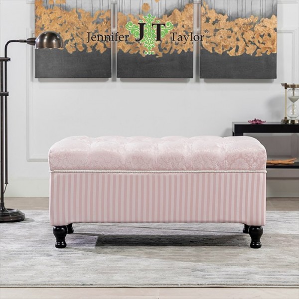 楽天市場】収納付き ベンチスツール スツール ピンク 可愛い 収納