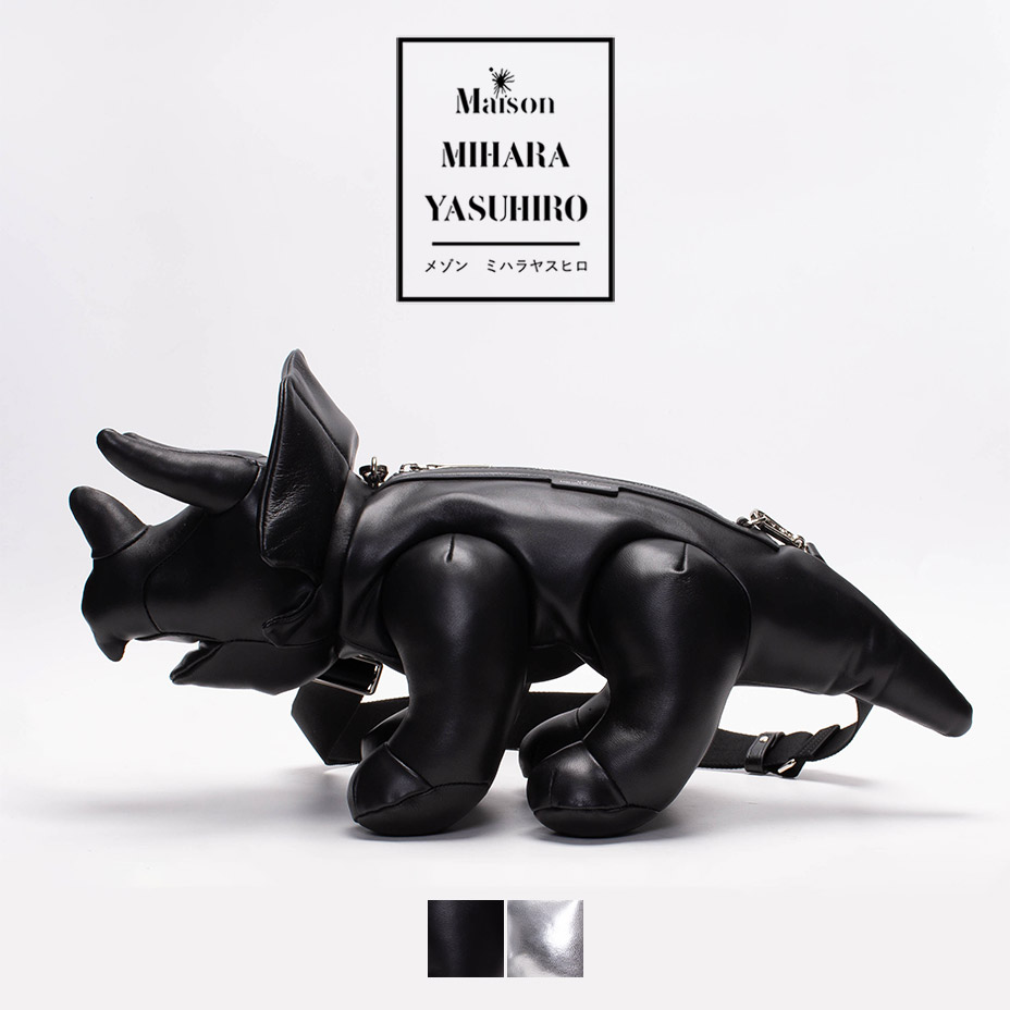 楽天市場】mihara yasuhiro Triceratops sholder bag ミハラヤスヒロ
