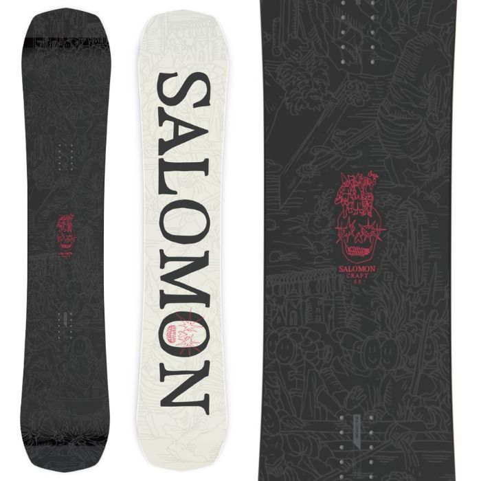 楽天市場】25-26 SALOMON サロモン CRAFT クラフト スノーボード 板