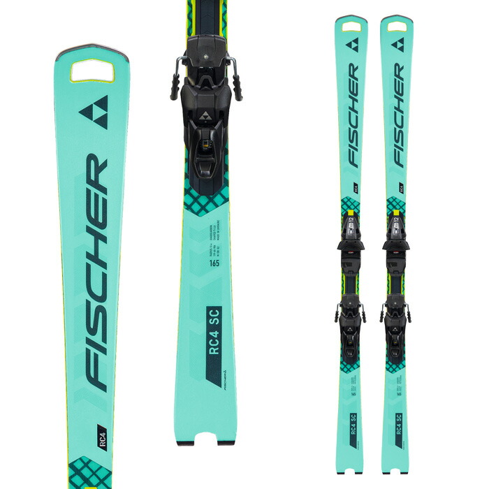 FISCHER RC4マスターズ スキー板 183cm ビンディング無し 【公式通販】