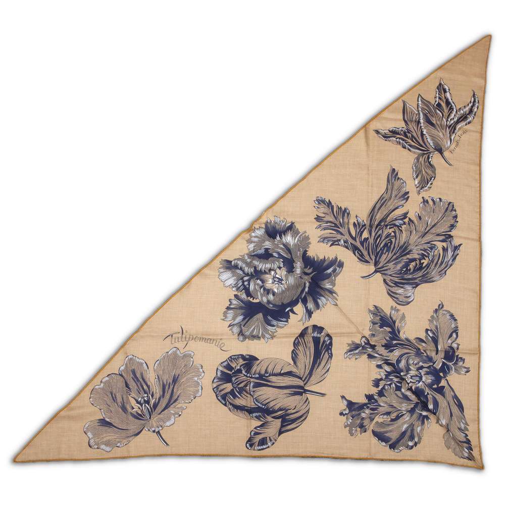 楽天市場】エルメス ストール トライアングル ジェアン チューリップ