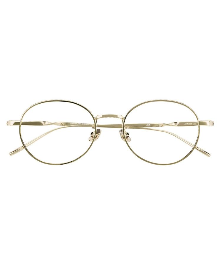 楽天市場】|ボストン型 メガネ(ゴールド) LOVE BY e.m. 眼鏡 検眼調整