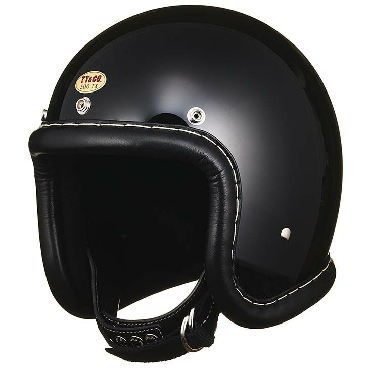 TT&CO. 500-TX ヴィンテージレザートリム ブラックレザー ブラック